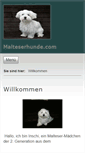 Mobile Screenshot of malteserhunde.com